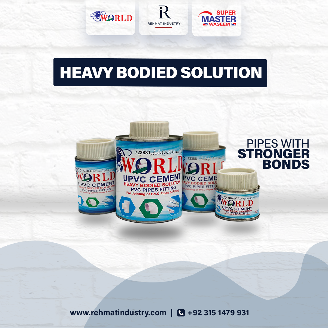 heavy bodied solution upvc